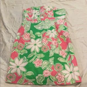 Lilly Pulitzer Strapless Dress